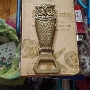 VintageMCM Brass Owl Bottle Opener - Vintage Italian